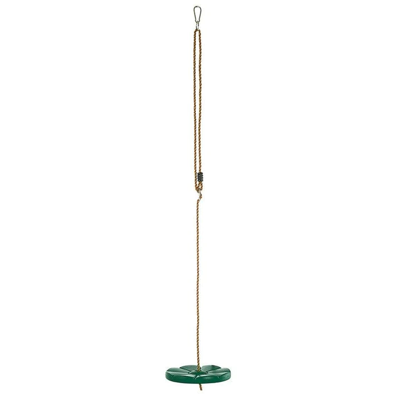 Swingan Cool Disc Swing With Adjustable Rope - Fully Assembled - Mint Green
