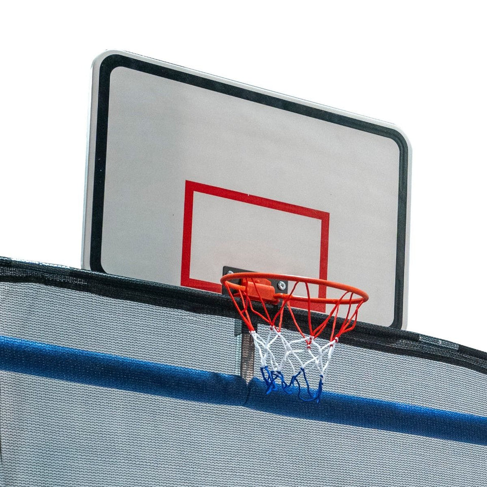 10ft X 15ft Rectangular Trampoline with two Basketball Hoops