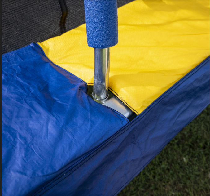 10ft X 15ft Rectangular Trampoline with two Basketball Hoops
