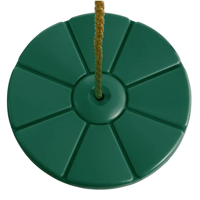 Swingan Cool Disc Swing With Adjustable Rope - Fully Assembled - Mint Green