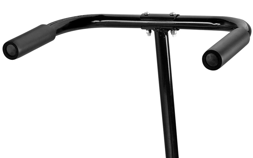 Upper Bounce 40" Mini Trampoline with Adjustable T-Shaped Handrail – Hexagonal Rebounder Fitness Trampoline for Kids & Adults- Green