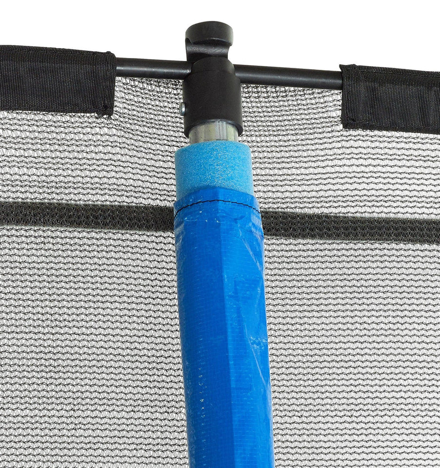 Upper Bounce - Mega 10' X 17' Gymnastics Style, Rectangular Trampoline Set with Premium Top-Ring Enclosure System