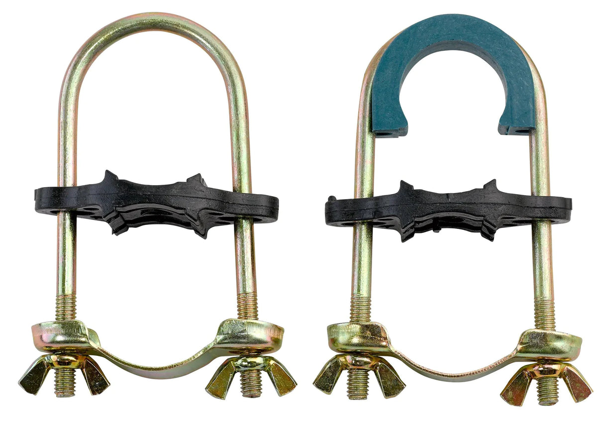 Trampoline Enclosure Hardware. 8 Shape Pole Clamp Set of 12 Best