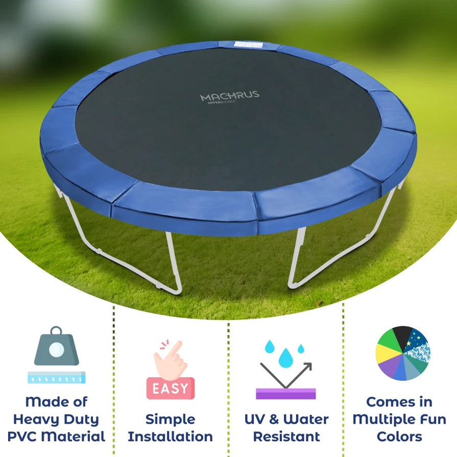 Upper Bounce Trampoline Super Spring Cover - Safety Pad, Fits 11 FT Round Trampoline Frame