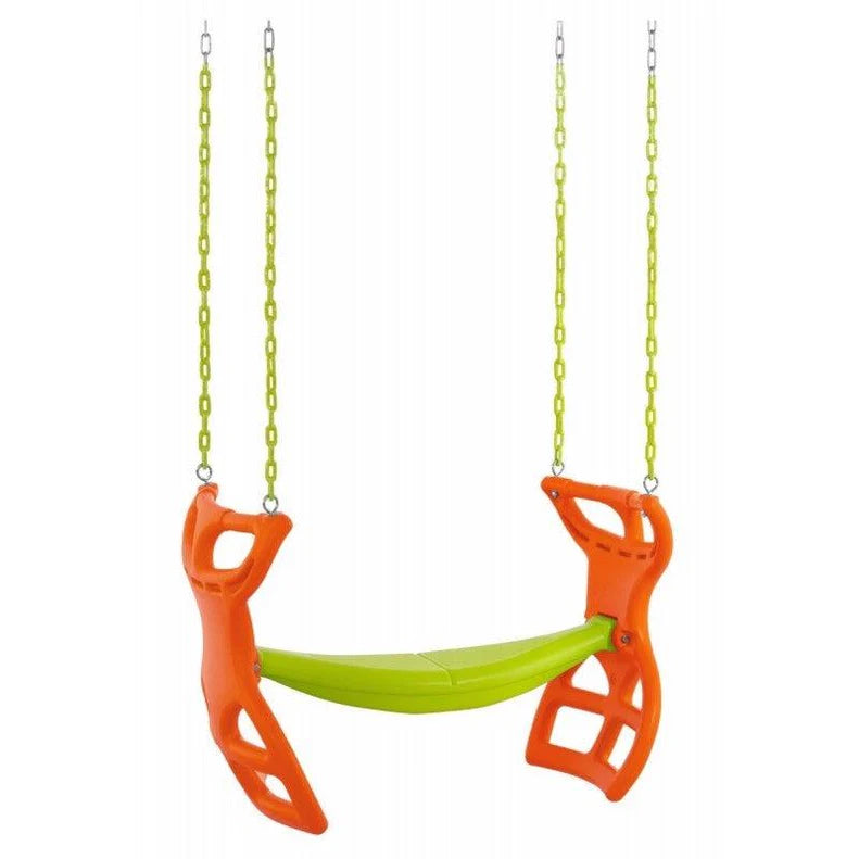 Swingan Two Seater Glider Swing with Vinyl Coated Chain - Hardware For Installation Included