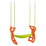 Swingan Two Seater Glider Swing with Vinyl Coated Chain - Hardware For Installation Included