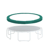 Upper Bounce Trampoline Super Spring Cover - Safety Pad, Fits 8 FT Round Trampoline Frame