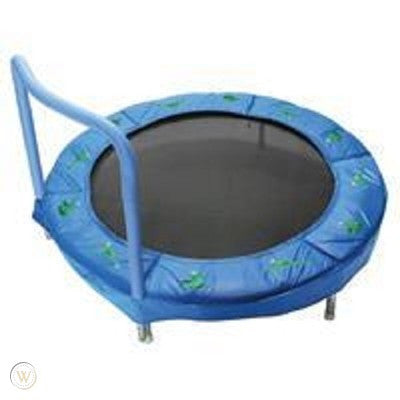 JUMPKING 48 BOUNCER FROG BLUE WITH ADJUSTABLE HANDLE AND PADS Just Trampolines