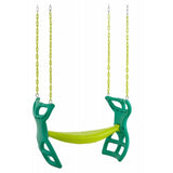 Swingan Two Seater Glider Swing with Vinyl Coated Chain - Hardware For Installation Included