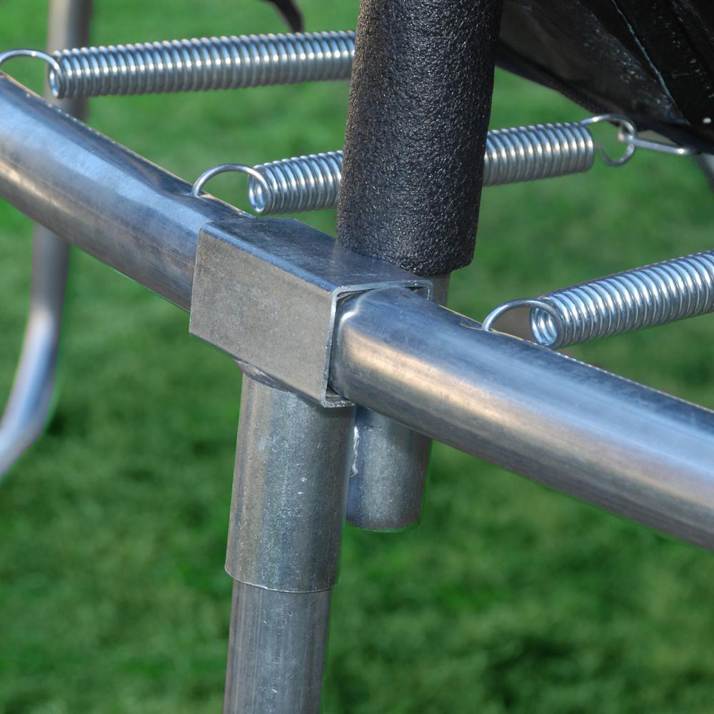 JumpKing 14 ft. Trampoline with 6Pole Enclosure Just Trampolines