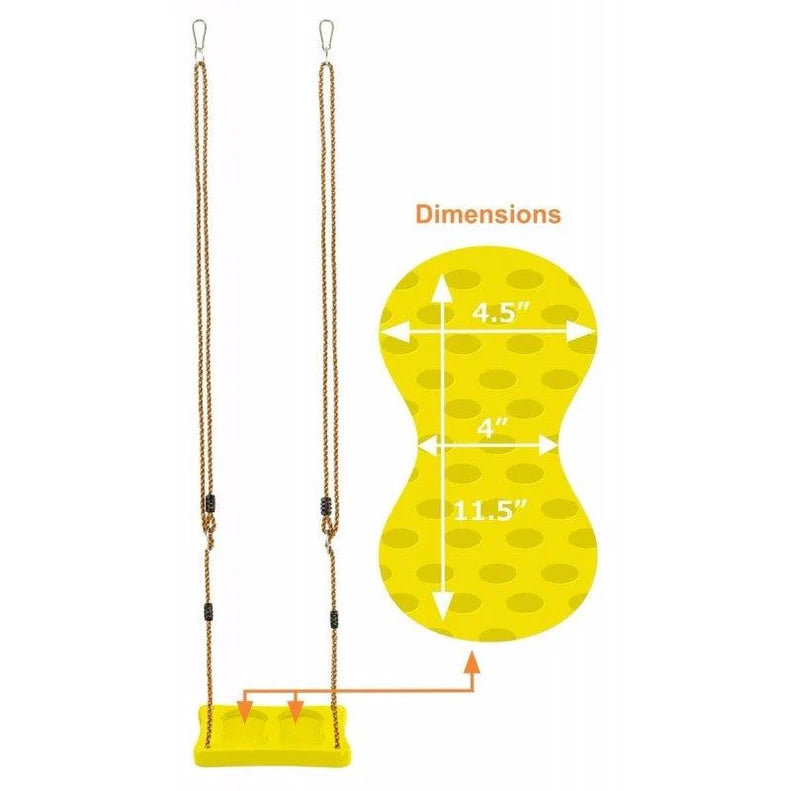 Swingan One Of A Kind Standing Swing With Adjustable Ropes - Fully Assembled