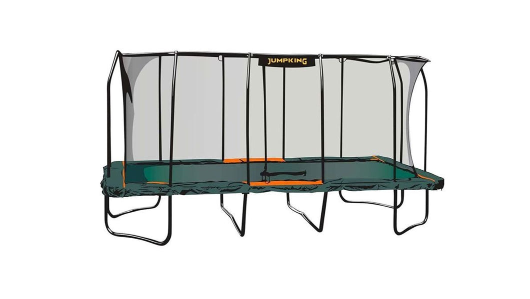 Jumpking Pro-Series Rectangular Trampoline 10FT X 16FT