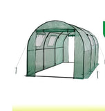 Ogrow Premium PE Greenhouse Replacement Cover for  Outdoor Walk in Tunnel Greenhouse - Green - Fits Frame 180"L x 72"W x 72"H