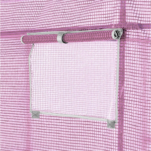 Ogrow Premium PE Greenhouse Replacement Cover for  Outdoor Walk in Greenhouse - Lilac - Fits Frame 74"L x 49"W x 75"H