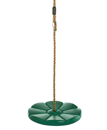 Swingan Cool Disc Swing With Adjustable Rope - Fully Assembled - Mint Green