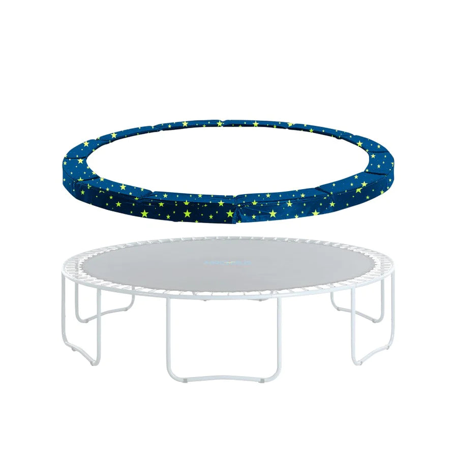 Upper Bounce Trampoline Super Spring Cover - Safety Pad, Fits 10 FT Round Trampoline Frame - Starry Night