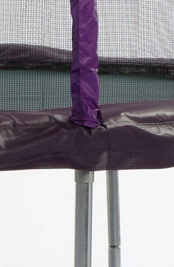 14ft X17ft  Oval Safety purple PAD For 8 Poles 10inch Wide