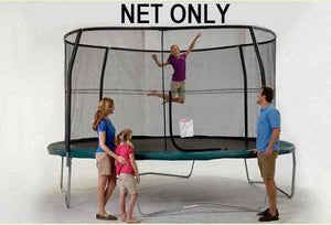 Net And Pad Combo For 14Ft 4 Pole Top Ring Enclosure System-YJNYJP-TR-14-4-B
