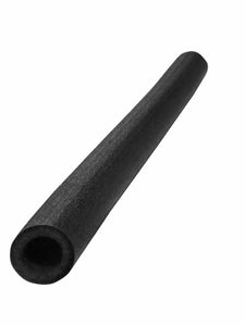 33 In Pole Foam Sleeves-1 Dia Pole-Set Of 12-Black - Trampoline