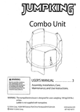 JK1511 User Manual - Trampoline