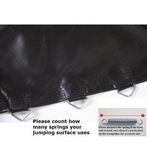 Jumpking Jump Mat Fits 12Ft Frames With 72 5.5in Springs - Free Spring Tool - Trampoline