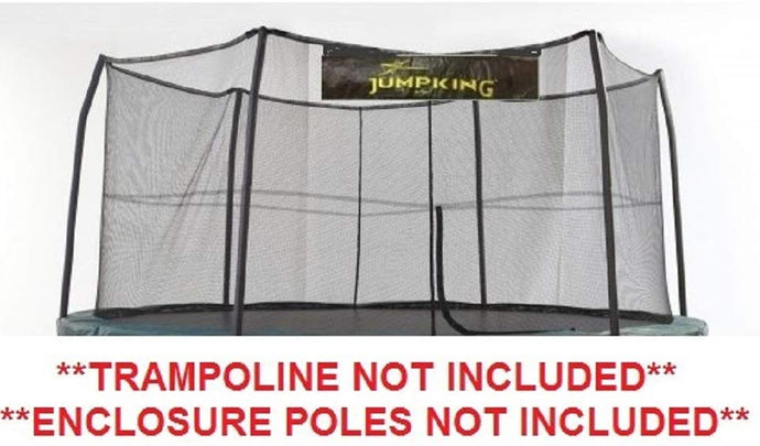 15' ft. Jumpking Trampoline Safety Net With 6 