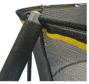 7.5ft  Enclosure  Netting for Hexagonal trampoline with 6 Poles and 5" Springs with JK Logo