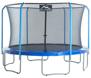Upper Bounce Skytric 11 Ft Trampoline & Enclosure Set