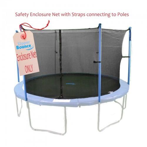Net And Pad Combo Fits 10 Ft. Round Frames With 6 Poles Or 3 Arches - Trampoline