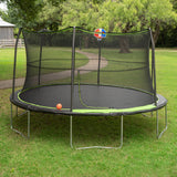 Jump King 14 ft. Trampoline with Basketball Hoop
