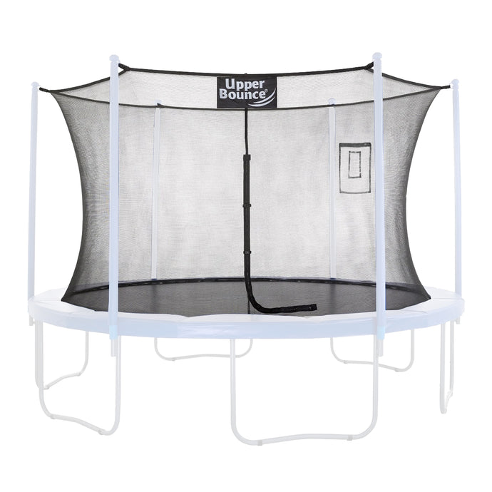 Upper Bounce Trampoline Safety Net Fits 10 ft Round Trampolines using 8 Poles or 4 Arches