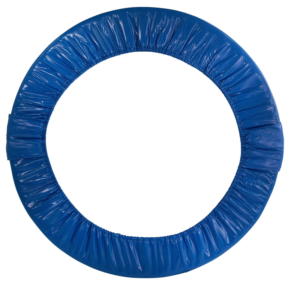 44" Mini Round Foldable Replacement Trampoline Safety Pad (Spring Cover) for 6 Legs - Blue