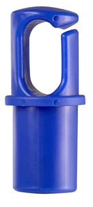 Upper Bounce Universal Trampoline Pole Cap Fits 1" or 1.5" Diameter Pole - set of 8 - Blue