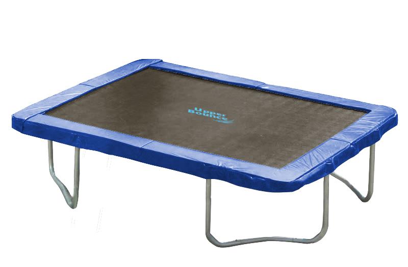 13ft x 13ft Blue Upper Bounce® Super Safety Pad 12 inch Wide - Trampoline