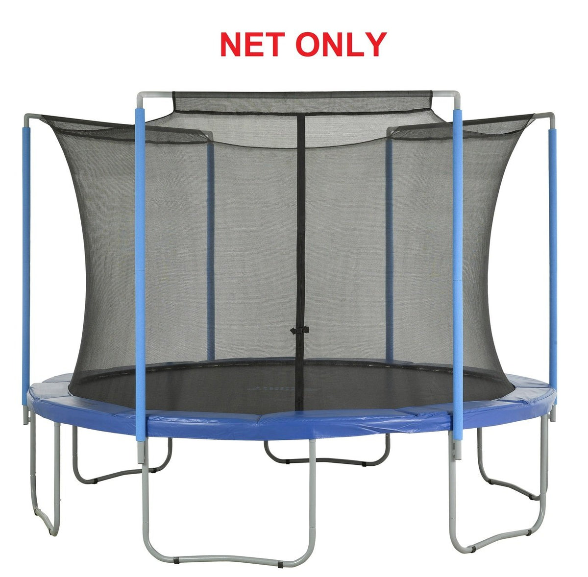 Enclosure Safety Net for 14 ft. Round Frames Using 3 Arches with ...
