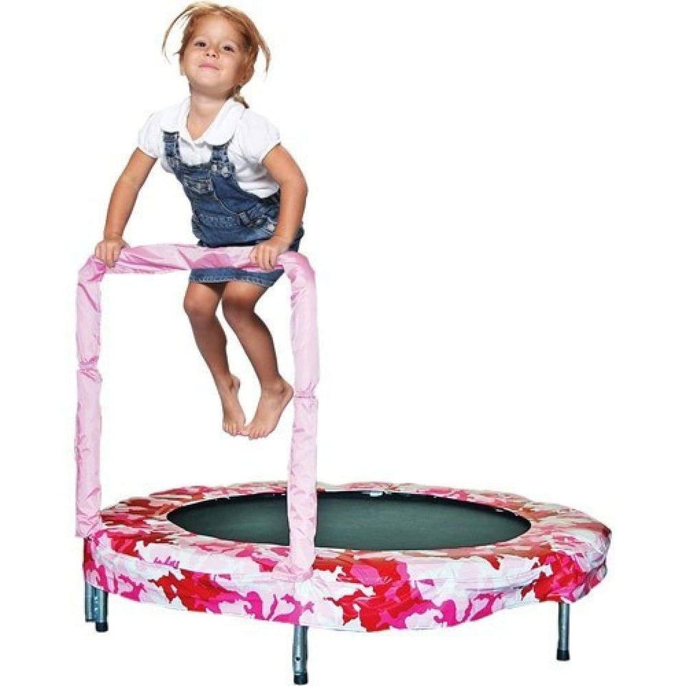 JUMPKING 48" BOUNCER CAMOFLOUGE PINK WITH T-CONNECTOR - Trampoline