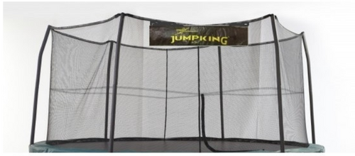 11ft Enclosure Netting with 6 short Poles for 5.5