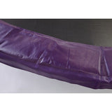 8ft X 14ft Oval  Safety  purple PAD 10ich  Wide