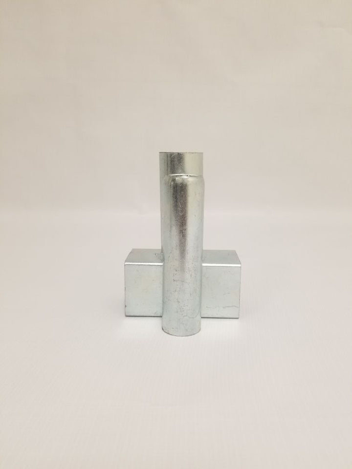 T-Connector 56mm SQ OD - 48mm RD OD - 36mm