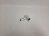 T Connector, Square Tube 38.93mm O/D - Round Tube O/D 33.54mm